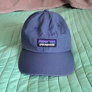 Blue patagonia hat